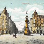 Frankfurt (Main) Ecke Kaiserstraße mit Manskopf-Uhrturm gl 199.867