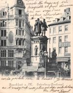Frankfurt (Main) Gutenberg-Denkmal gl1901 199.874