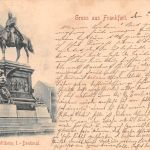 Frankfurt (Main) Kaiser Wilhelm I.-Denkmal gl1897 199.875