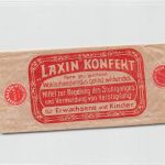 Frankfurt (Main) Reklame Laxin Konfekt Banderolle ngl 300.092