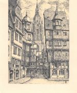 Frankfurt (Main) 12 verschiedene Ansichten Künstlerkarten ngl 300.103
