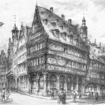 Frankfurt (Main) Künstlerzeichnung sign. keine AK! ngl 300.121