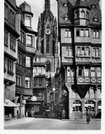 Frankfurt (Main) Durchblick auf den Dom gl1952 300.124