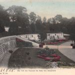 Potsdam Sanssouci Terrasse im Park gl1908 300.201