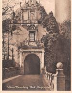 Wiesenburg (Mark) Schloß Hauptportal ngl 300.222