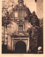 Wiesenburg (Mark) Schloß Hauptportal ngl 300.223