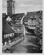 Erfurt Gerablick auf St. Aegidien gl 300.268