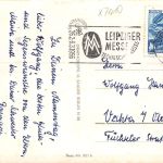 Leipzig Mehrbildkarte gl1956 300.299