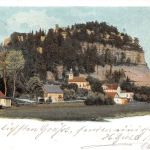 Oybin Panorama mit Berg gl1902 300.320