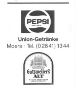 Moers Prinzenpaar Egon I. und Margret I. ngl 300.355