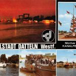 Datteln Kanalfestval Mehrbildkarte ngl 300.497