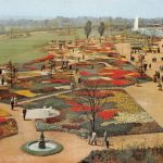 Dortmund Bundesgartenschau 1959: Großer Blumengarten ngl 300.532