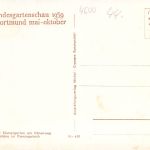 Dortmund Bundesgartenschau 1959: Großer Blumengarten ngl 300.532