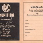 Jagd RWS Munition Schießkarte ngl 300.547