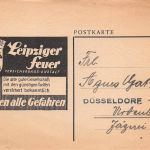 Reklame Leipziger Feuer-Versicherung ngl 300.583