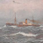 Seefahrt Roland-Linie A.G., Bremen Künstlerkarte gl1924 300.604