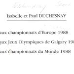 Sport Eistanzen Isabelle und Paul Duchesnay ngl 300.630