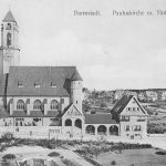 Darmstadt Pauluskirche mit Tintenviertel ngl 300.702