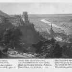 Heidelberg Panorama mit Gedicht ngl 300.727