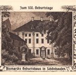 Schönhausen/Elbe Geburtshaus Bismarck 100. Geburtstag gl1915 300.789