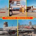 Düsseldorf Flughafen Mehrbildkarte ngl 301.004