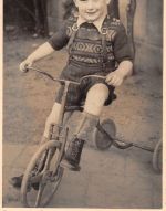 Motiv Spielzeug Dreirad Kind Fotokarte ngl 301.171