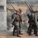 Motiv Militär Abschied 6 verschiedene AK gl1915 301.182