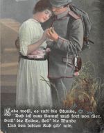 Motiv Militär Lebe wohl 6 verschiedene AK gl1915 301.188