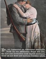 Motiv Militär Lebe wohl 6 verschiedene AK gl1915 301.188