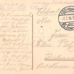 Motiv Militär Gott schütze unser Vaterland feldpgl1916 301.194