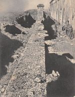 Motiv Militär Zerstörte Fest Vaux Zerschossene Gräben feldpgl1916 301.197