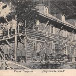 Motiv Militär Franz. Vogesen "Bayernunterstand" feldpgl1916 301.198