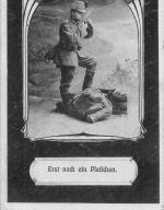 Motiv Militär Erst noch ein Pfeifchen, Humor feldpgl1917 301.199