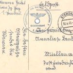 Motiv Militär II. WK Briefstempel feldpgl1941 301.211
