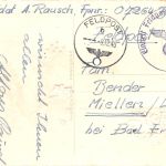Motiv Militär II. WK Briefstempel feldpgl1941 301.212
