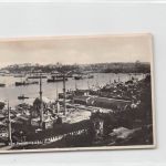 Türkei Constantinople Vue panoramique du Port Mini-AK ngl 301.265