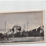 Türkei Constantinople Mosquee St. Sophie Mini-AK ngl 301.279