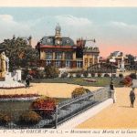 Frankreich 62 Saint-Omer Monument aux Morts et la Gare ngl 301.306