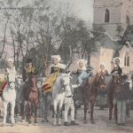 Frankreich Noee Bretonne Arrivee du Cortege au Bourg ngl 301.307