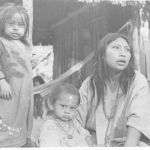 Mexiko Frau mit Kinder Fotokarte ngl 301.314