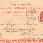 Schweiz Geneve Exposition Nationale Suisse 1896 Litho gl1896 301.326