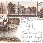 Schweiz Basel Litho Zoologischer Garten Mehrbild gl1896 301.330