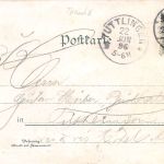 Motiv Schützengruß Litho Karte leicht beschädigt gl1896 301.349