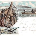 Motiv Humor Schifffahrt Litho gl1896 301.354