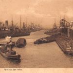 Hamburg Partie aus dem Hafen gl1911 301.384