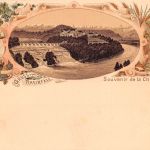 Schweiz Schaffhausen Rheinfall Litho Mehrbildkarte ngl 301.425