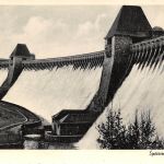 Soest i.W. Der Möhne-See Sperrmauer-Ueberlauf ngl 301.681