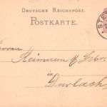 Pommern Stettin Ganzsache 1886 gl1886 301.737