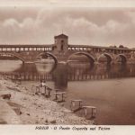 Italien Pavia Il Ponte Coperte sul Ticino Fotokarte ngl 301.742