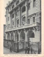 Italien Udine Facciata del Nuovo Palazzo degli Ulüci Cominali ngl 301.745